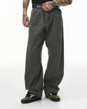 Stitching Flare Baggy Jeans | Inflation Streetwear