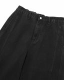 Acid Washed Black Barrel Jeans | Inflation Streetwear