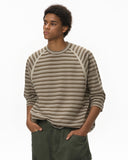 Patchwork Striped Long Sleeve Tees | Inflation Streetwear