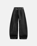 Raw Silky Denim Jeans with Belt | Inflation Streetwear