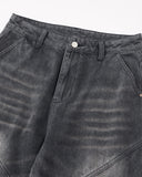 Big Pocket Cargo Acid Wash Baggy Jeans | Inflation Streetwear