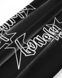 Stitching Spray-Painted Graffiti Sweatpant | Inflation Streetwear