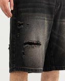 Vintage Ripped Washed Jorts | Inflation Streetwear
