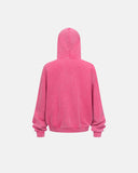 Distressed Acid Wash Zip Up Hoodies | Inflation Streetwear