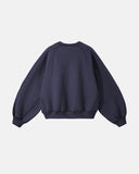 Batwing Sleeve Fleece Crewneck Sweatshirt | Inflation Streetwear