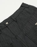 Pinstripe Jacquard Baggy Jeans | Inflation Streetwear