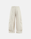 Cotton Linen Wide-leg Pants | Inflation Streetwear
