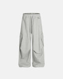 Grey Cargo Baggy Sweatpants | Inflation Streetwear