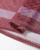 V-neck Graphic Mesh Jersey | Inflation Streetwear