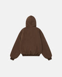 Acid Washed Graphic Cotton Padded Jacket | Inflation Streetwear