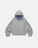 Boxy Fit Plaid Reversible Jacket | Inflation Streetwear