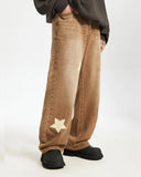 Star Acid Washed Jeans | Inflation Streetwear