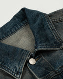 Acid Washed Cropped Denim Jacket | Inflation Streetwear