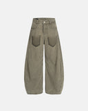 Deconstructed Cargo Baggy Jeans | INFLATION Streetwear