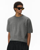 Knitwear Short-sleeved Crewneck Sweater | Inflation Streetwear
