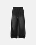 Acid Washed Distressed Baggy Sweatpants | Inflation Streetwear