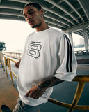 Sporty Patchwork Embroidery Tshirt | Inflation Streetwear