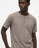 Blank Henley Neck Casual T-Shirt | Inflation Streetwear
