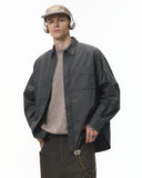 Acid Wash Cargo Shirt Jacket | Inflation Streetwear