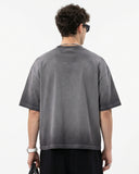 faded grey streetwear tee
