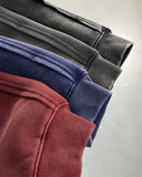 Distressed Acid Wash Double Zip Up Hoodies | Inflation Streetwear