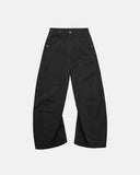 Stitching Flare Baggy Jeans | Inflation Streetwear