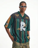 Vintage Striped Mesh Jersey | Inflation Streetwear