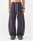 Distressed Acid Washed Barrel Sweatpant | Inflation Streetwear