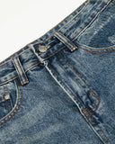 Acid Wash Beaded Studded Flared Baggy Jeans | Inflation Streetwear