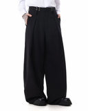 Metal Hook Wide-Leg Suit Pants | Inflation Streetwear