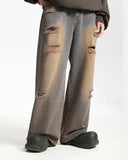 90s Grunge Revival Denim Jeans | Inflation Streetwear