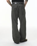 Stitching Flare Baggy Jeans | Inflation Streetwear