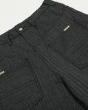 Pinstripe Jacquard Baggy Jeans | Inflation Streetwear