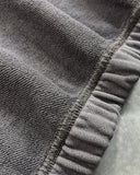 Distressed Stiching Aicd Wash Zip Up Hoodies | Inflation Streetwear