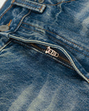 Retro Acid Wash Flared Jeans | Inflation Streetwear