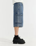 Blue Washed Cago Jorts | Inflation Streetwear