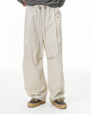 Cotton Linen Wide-leg Pants | Inflation Streetwear