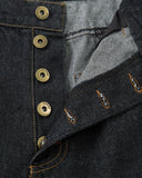 Stitching Button Up Baggy Jeans | Inflation Streetwear