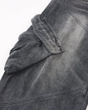 Big Pocket Cargo Acid Wash Baggy Jeans | Inflation Streetwear