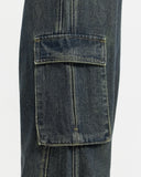 Multi Pockets Cargo Baggy Jeans | Inflation Streetwear