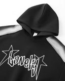 Stitching Spray-Painted Hoodies | Inflation Streetwear