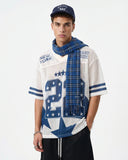 Star Graphic Oversized Mesh Jersey | Inflation Streetwear