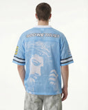 Dove Graphic Mesh Football Jersey | Inflation Streetwear