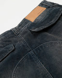 Acid Washed Corduroy Cargo Barrel Pants | Inflation Streetwear