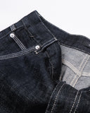 Raw Blue Wide Leg Denim Jeans | Inflation Streetwear
