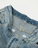 Acid Wash Striped Side Baggy Jeans | Inflation Streetwear