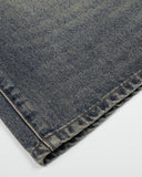 Cinch Back Buckle Acid Washed Jorts | Inflation Streetwear