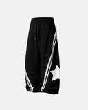 Contrast Patchwork Barrel Sweatpants | Inflation Streetwear