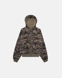 Reversible Camo Faux Fur Cotton Jacket | Inflation Streetwear