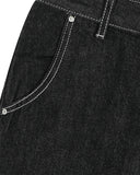 Contrast Stitching Raw Cargo Jorts | Inflation Streetwear